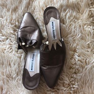 Vintage Manolo Blahnik Mules